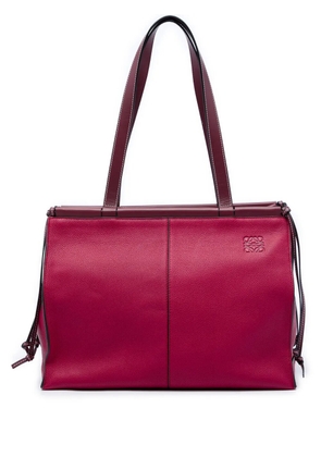 Loewe Pre-Owned 2019 Medium Leather Cushion tote bag - Red