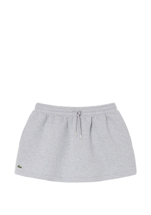 Lacoste short double-face jersey skirt - Grey