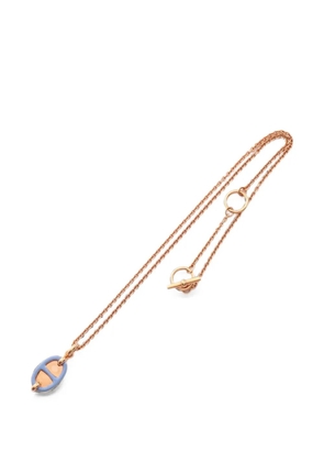 Hermès Pre-Owned 2010s PM Chaine d'Ancre Mini Maillon necklace - Pink