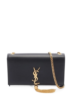 Saint Laurent Pre-Owned 2010s medium Kate tassel shoulder bag - Black