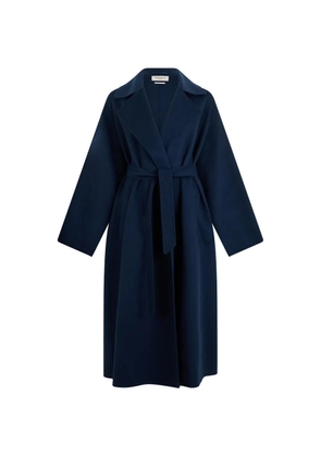 Weekend Max Mara double wool-blend coat - Blue