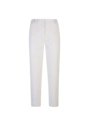 Eleventy tapered cropped trousers - Neutrals