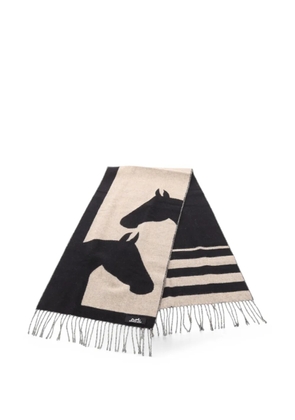 Hermès Pre-Owned 2020s Love Story scarf - Black