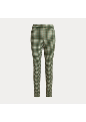 Geo-Print Twill Trousers