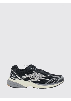 AMIRI M-Tech Bicolour Leather and Mesh Trainers with Applied Logo