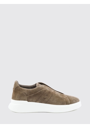HOGAN H580 Suede Slip-On Sneakers with Chunky Sole