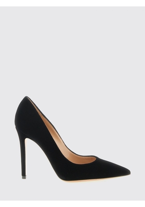 GIANVITO ROSSI Velvet High Stiletto Heel Pumps