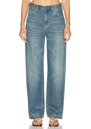 Carhartt WIP Arin Straight Leg in Blue. Size 25 (also in 24, 26, 27, 28, 29, 30, 31).