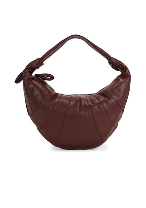 Lemaire Fortune Croissant Bag in Roasted Pecan - Brown. Size all.