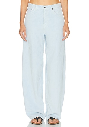Haikure Bethany Velvet Pier Straight Leg in Sky - Baby Blue. Size 28 (also in ).