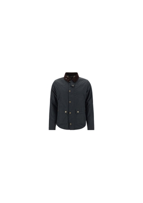 Barbour Black Cotton Full-Length Jacket - L