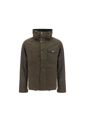 Barbour Bicolor Cotton Shell Jacket - L
