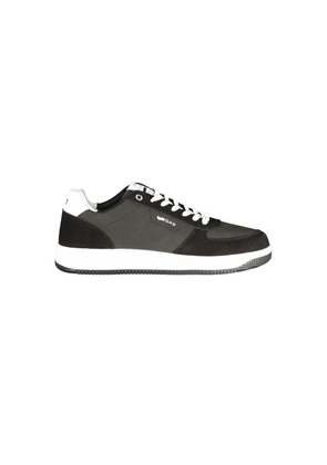 Gas Black Polyurethane Men Sneaker - EU41/US8