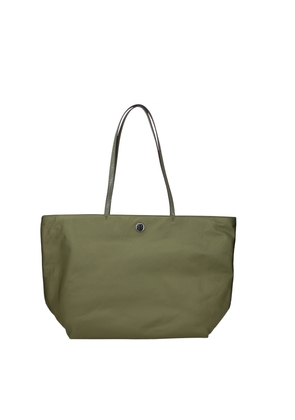 Tory Burch Green Fabric Shoulder Bag