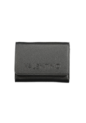 Mario Valentino Black Polyurethane Women's Wallet
