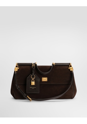 Dolce & Gabbana Medium My Sicily Handbag In Split And Smooth Calfskin - Woman Handbags Multicolor Onesize