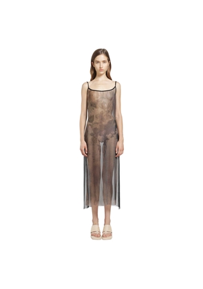 Sheer Slip Midi Dress