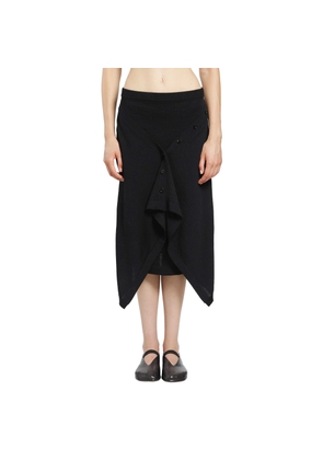 Buttoned Skirt