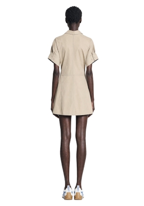 Dress in Cotton and Silk