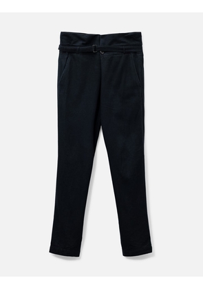 Drawstring Pants With Zipper
