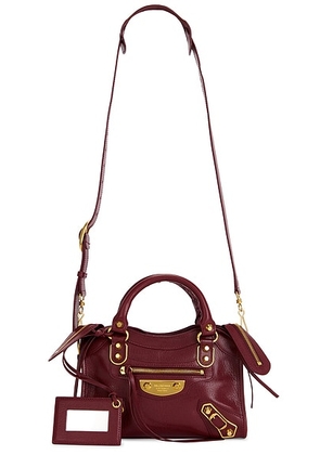 Balenciaga Le City Mini Uptown Bag in Ruby - Red. Size all.