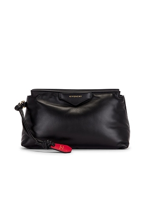Givenchy Antigona Bomber Pouch in Black - Black. Size all.