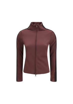 Courrèges Bordeaux Polyester Sweatshirt - M