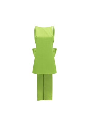 Self-Portrait Bicolor Polyester Casual Dress - 10