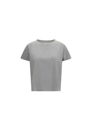 Loulou De Saison Gray Cotton T-Shirt - L