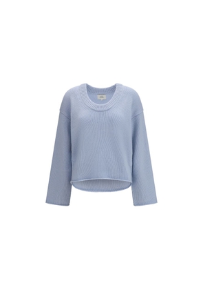 Loulou De Saison Blue Cashmere Sweater - L