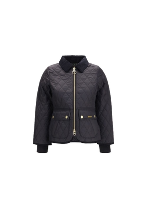 Barbour Black Polyamide Full-Length Jacket - 10