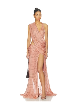 Deme by Gabriella The Zahra Rose Dress in Pink. Size S. Also in XS, M, L.