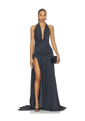 Deme by Gabriella The Meadow Dress in Charcoal. Size S. Also in XS, M, L, XL.