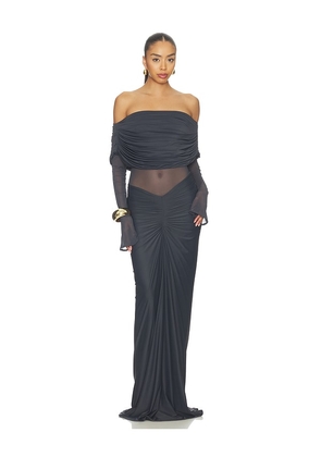 Deme by Gabriella The Jolene Dress in Grey. Size S. Also in XS, M, L.