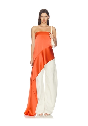 Camila Coelho Luana Top in Burnt Orange. Size XS. Also in S, M.