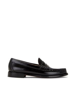 G.H.BASS Larson Weejun in Black. Size 8. Also in 9, 10, 11, 12, 7.5, 8.5, 9.5, 10.5.