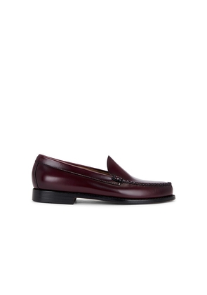 G.H.BASS Venetian Weejun in Burgundy. Size 8. Also in 9, 10, 11, 8.5, 9.5, 10.5, 11.5.