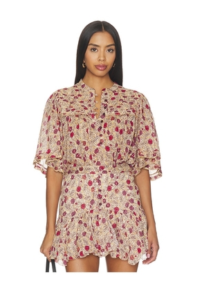 Isabel Marant Etoile Douna Top in Pink. Size 38/6. Also in 34/2, 36/4, 40/8, 42/10.