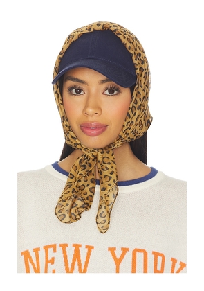 Lovers and Friends Roxie Headscarf in Brown.