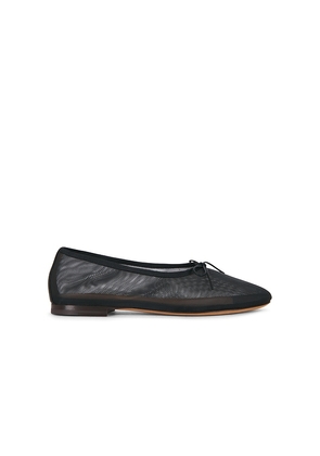 Mansur Gavriel Dream Ballerina Flat in Black. Size 37. Also in 39.