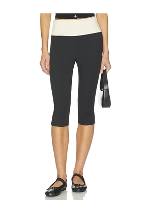 LIONESS Canyon Capri in Black. Size XXS. Also in XS, S, M, L, XL.