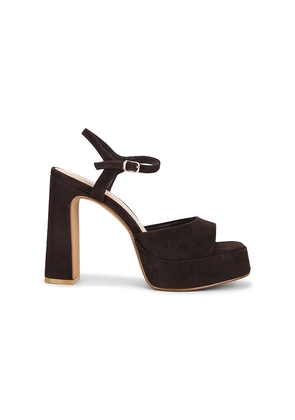 Steve Madden Liandra Sandal in Chocolate. Size 6. Also in 6.5, 7, 7.5, 8, 8.5, 9, 9.5, 10.