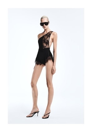 REVOLVE LOS ANGELES Anatole Romper in Black. Size S. Also in XXS, XS, M, L, XL.