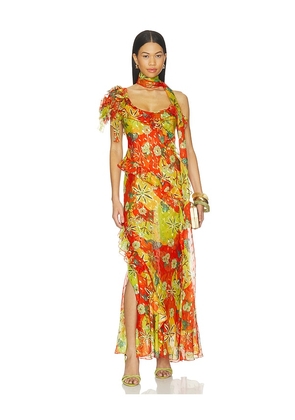 SIEDRES Monica Dress in Multi. Size 34. Also in 38, 40.