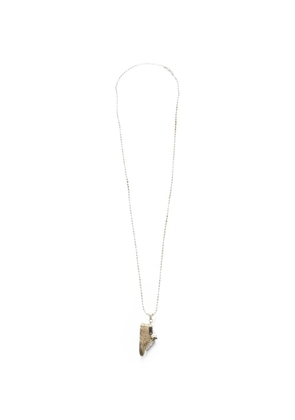Off-White sneaker-shaped pendant necklace - Gold