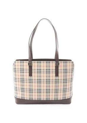 Burberry Pre-Owned 2010s Nova Check tote bag - Neutrals