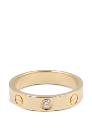 Cartier 2010s mini Love diamond ring - Gold