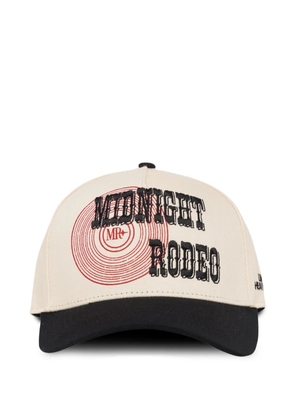 MIDNIGHT RODEO Whiskey logo-embroidered baseball cap - Neutrals
