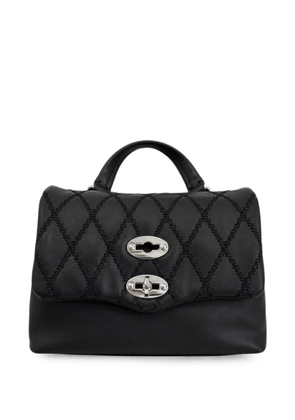 Zanellato baby Postina® stud-embellished tote bag - Black