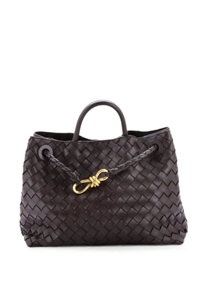 Bottega Veneta Pre-Owned Andiamo Top Handle Bag Intrecciato Nappa Medium satchel - Brown